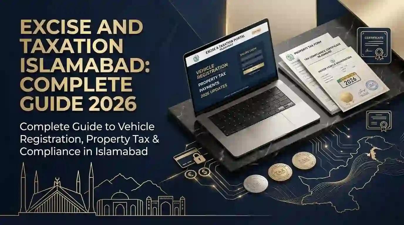 Excise and Taxation Islamabad Complete Guide 2026