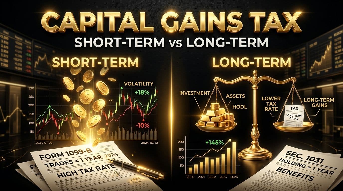Short-Term vs Long-Term Capital Gains Tax Explained