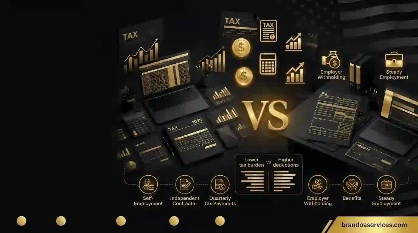 1099 vs W-2 Which One Saves More on Taxes in 2026